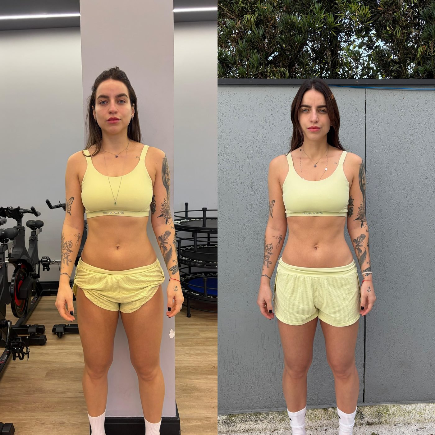 Transformação da aluna — foto 1